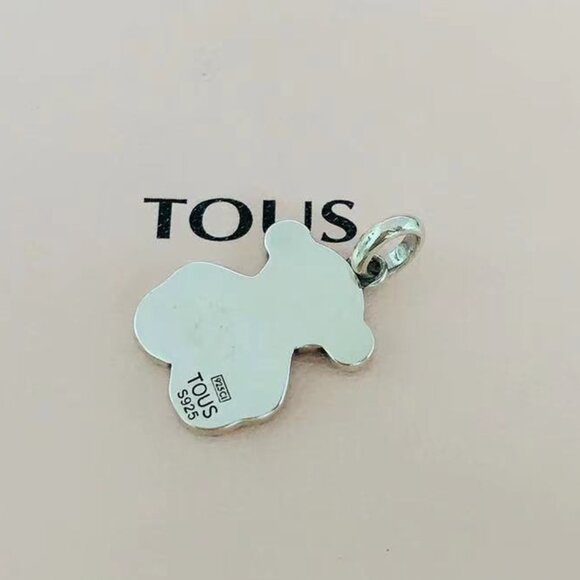 Tous Small Oxidized Silver Fragile Nature Pendant - Picture 2 of 3